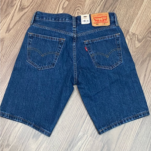 Levis 405 Standard Shorts Mens Size 29 Denim Cotton 10” Inseam - Picture 2 of 16